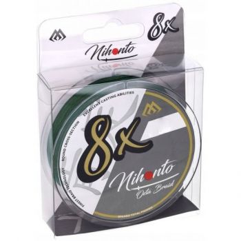 PLECIONKA NIHONTO OCTA BRAID 150m GREEN 0,35mm
