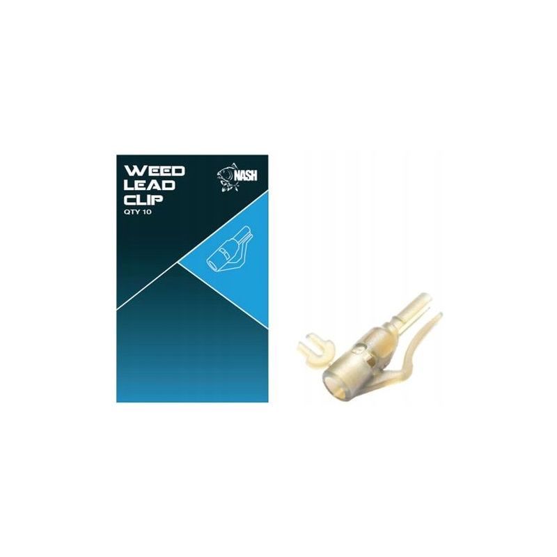KLIPS BEZPIECZNY NASH WEED LEAD CLIP 10szt