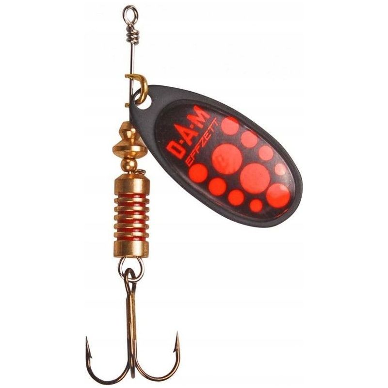 BŁYSTKA OBROTOWA DAM STANDARD SPINNER 2 4g RED BL
