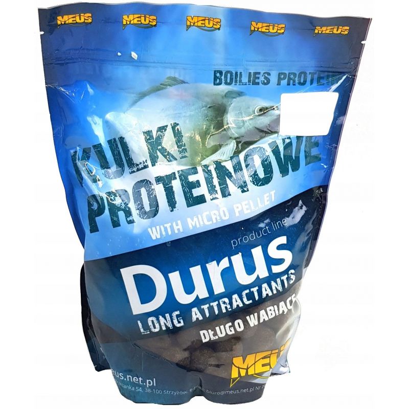 KULKI ZANĘTOWE MEUS DURUS 18mm 1kg WĄTROBA CZOSNEK