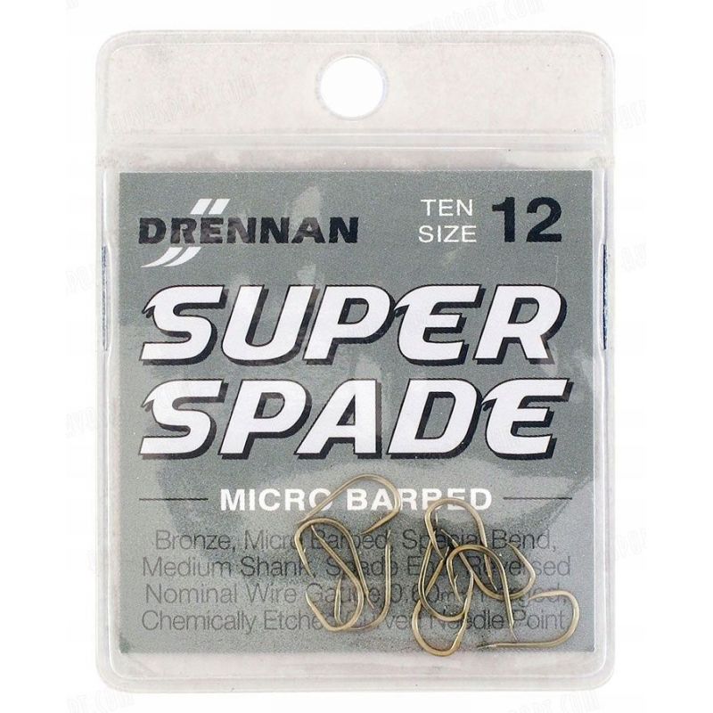 HACZYKI DRENNAN SUPER SPADE ROZ. 12 10szt