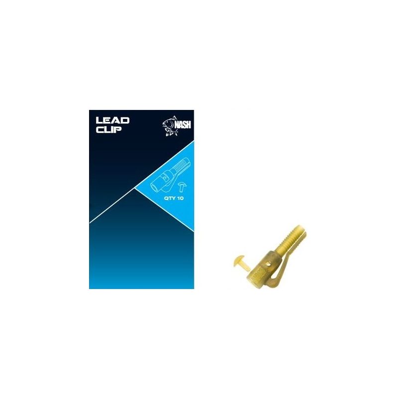KLIPS NASH LEAD CLIP 10szt