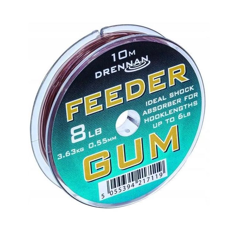 AMORTYZATOR DRENNAN FEEDER GUM 8lb 0,55mm 10m