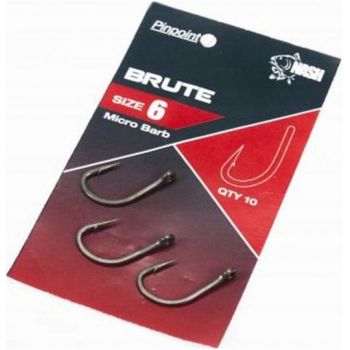 HACZYKI NASH BRUTE MICRO BARBED ROZ. 6