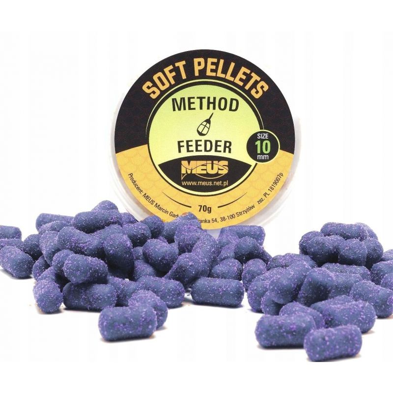 PELLET MEUS SOFT 10mm 70g WĄTROBA CZOSNEK