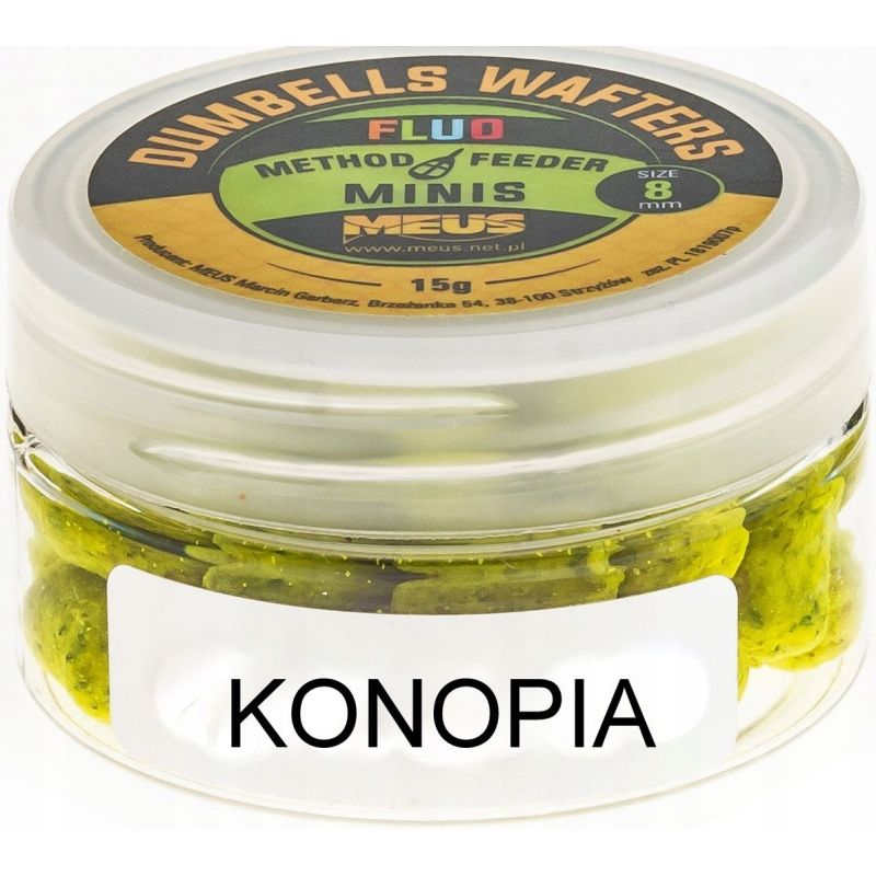 DUMBELLS MEUS WAFTERS FLUO 8mm MINIS KONOPIA