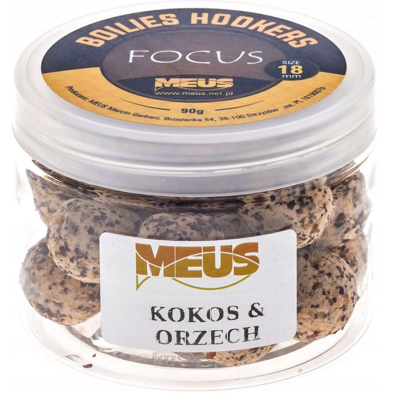 KULKI MEUS HAKOWE FOCUS 90g 18mm KOKOS ORZECH