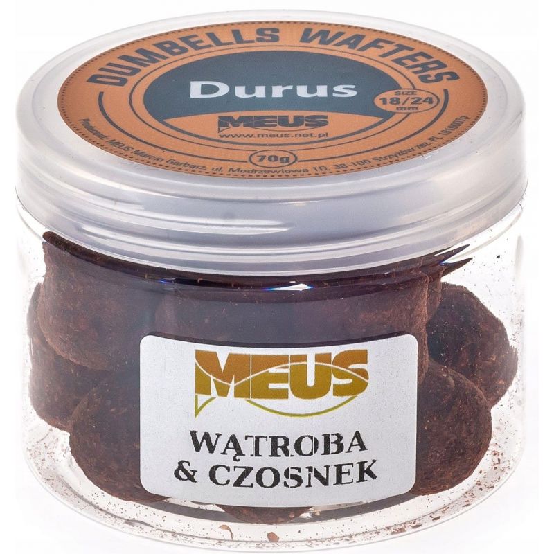 DUMBELLS MEUS WAFTERS DURUS 18/24mm WĄTROBA CZOSNE
