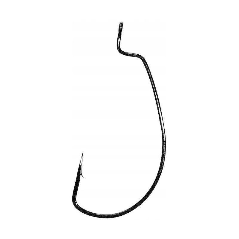 HACZYKI GAMAKATSU WORM OFFSET EWG BLACK  2