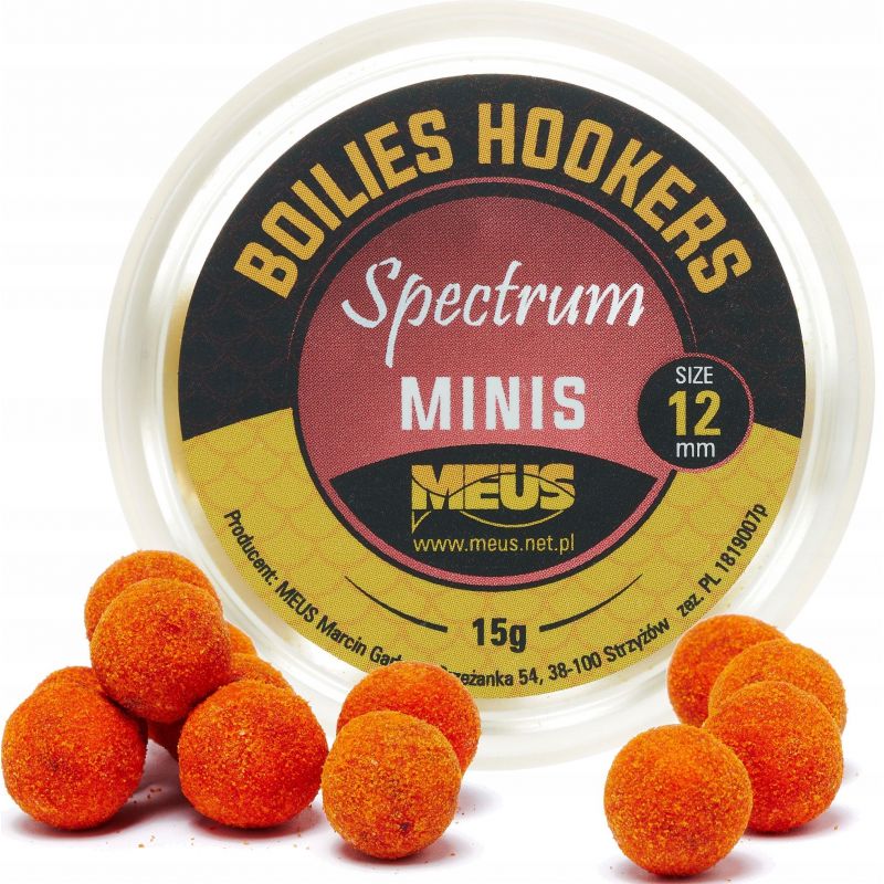 KULKI MEUS HAKOWE SPECTRUM 12mm MINIS POMARAŃCZ MA