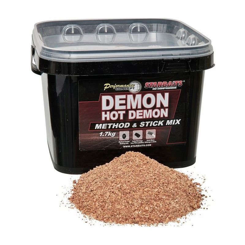 ZANĘTA STARBAITS HOT DEMON METHOD & STICK MIX 1,7k