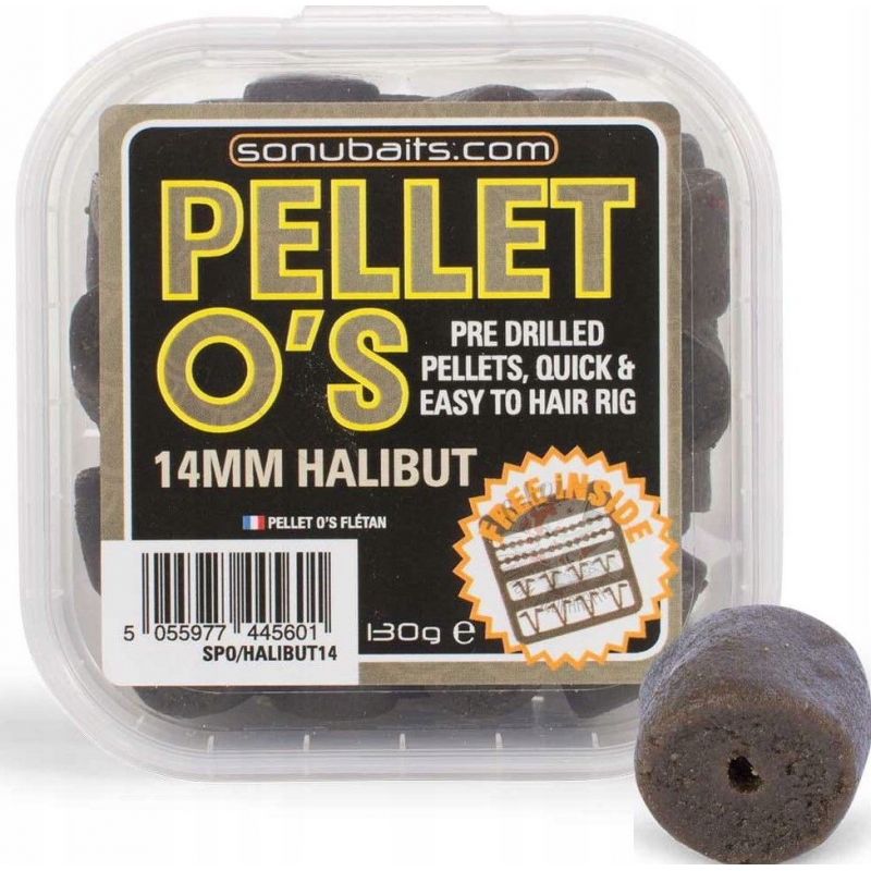 PELET SONUBAITS PELLET O'S HALIBUT 14mm