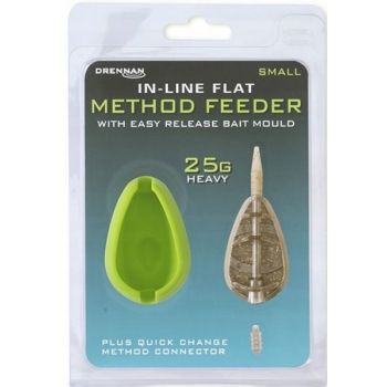 ZESTAW DRENNAN FLAT METHOD FEEDER SMALL KOSZYK 25g