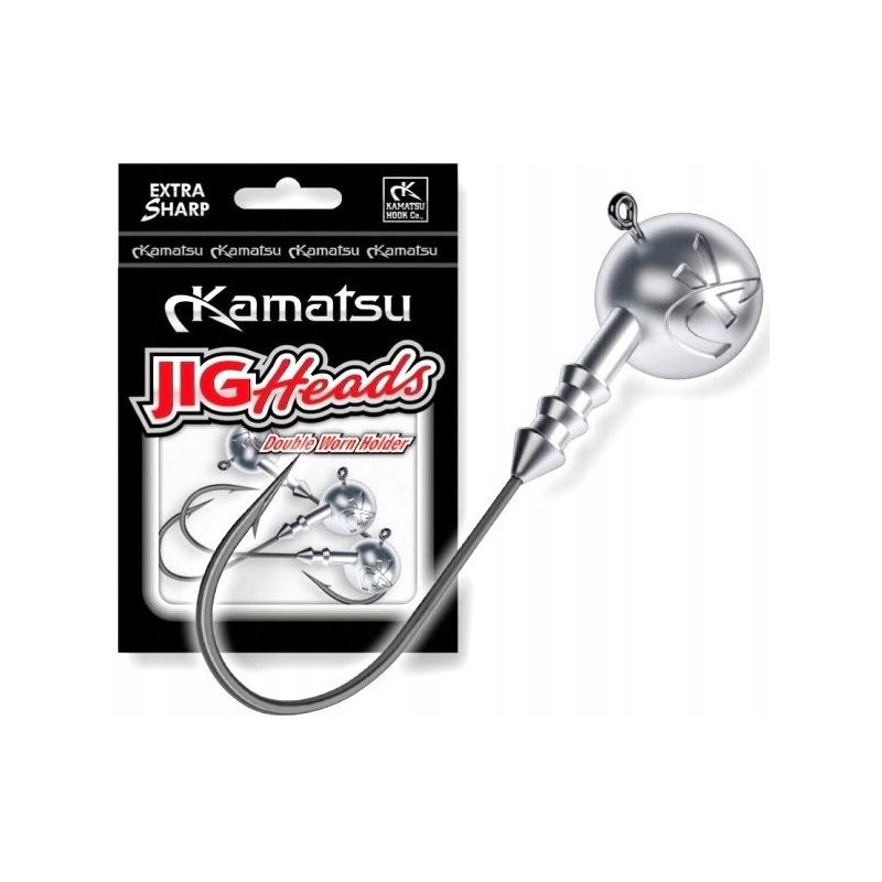 GŁÓWKI JIGOWE KAMATSU BIG JIG 12/0 10g 3szt