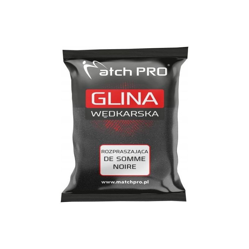 GLINA MATCH PRO ROZPRASZAJĄCA DE SOMME CZARNA 2kg