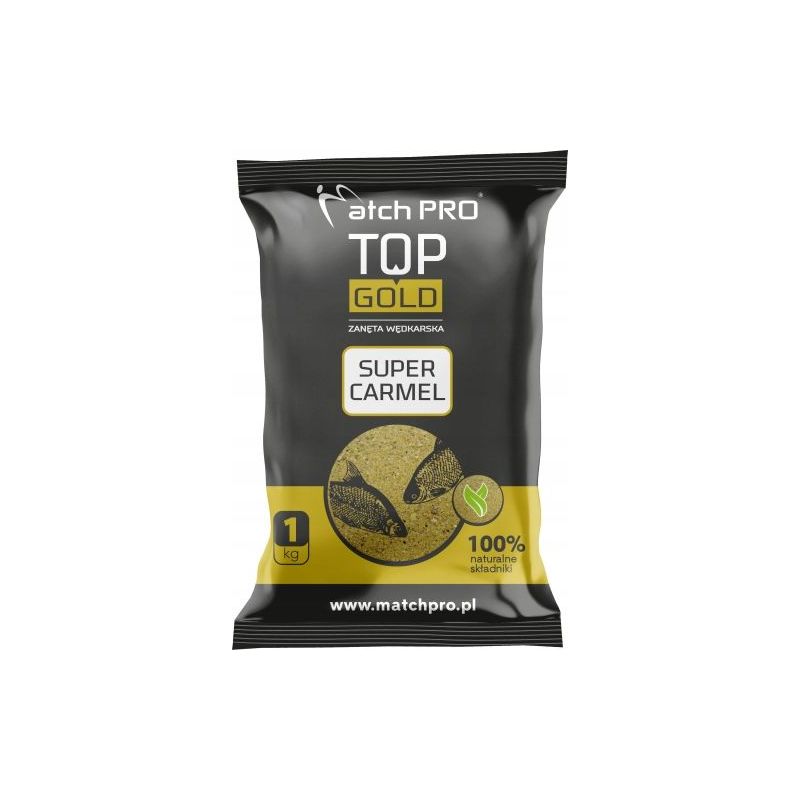 ZANĘTA MATCH PRO TOP GOLD SUPER CARMEL 1kg