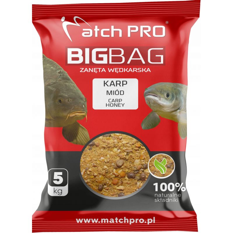 ZANĘTA MATCH PRO BIG BAG KARP MIÓD 5kg