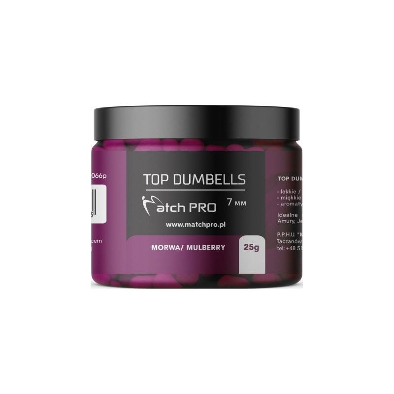 DUMBELLS MATCH PRO TOP MULBERRY MORWA 7mm 25g