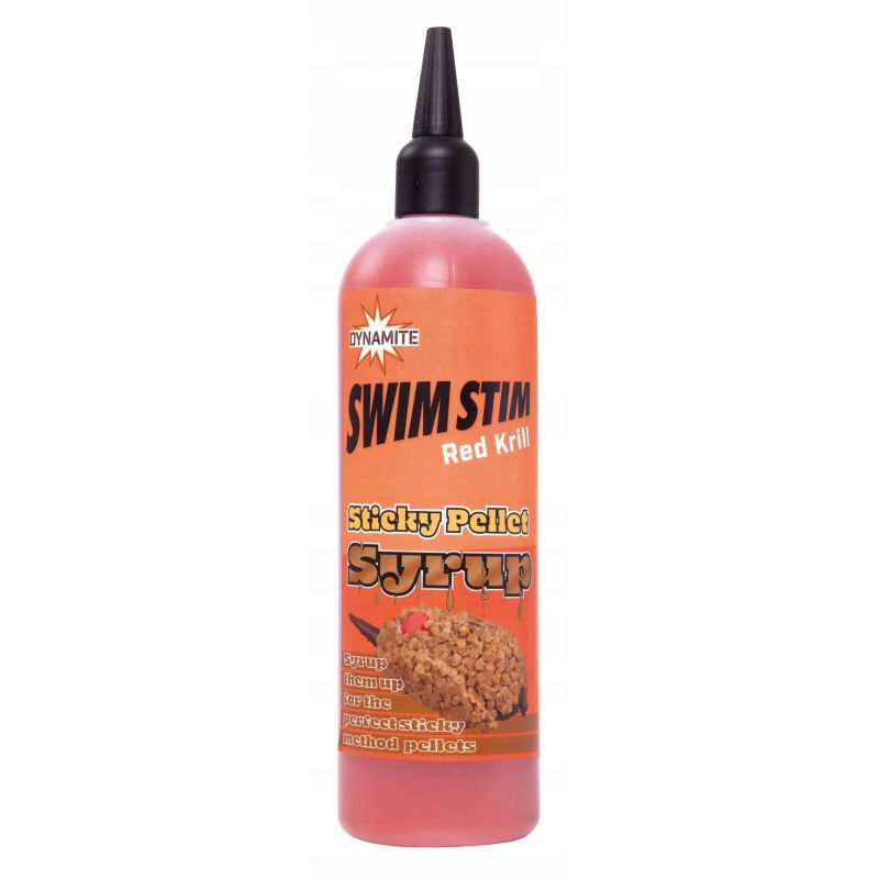 SYROP DYNAMITE BAITS STICKY PELLET RED KRILL 300ml
