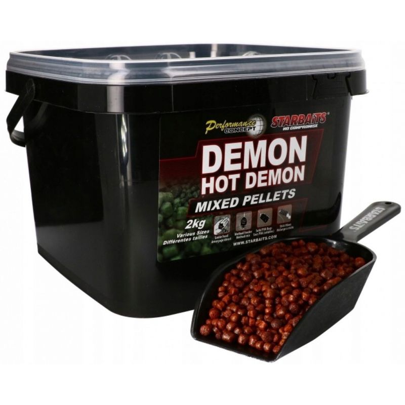 PELLET STARBAITS CONCEPT HOT DEMON MIXED 2kg