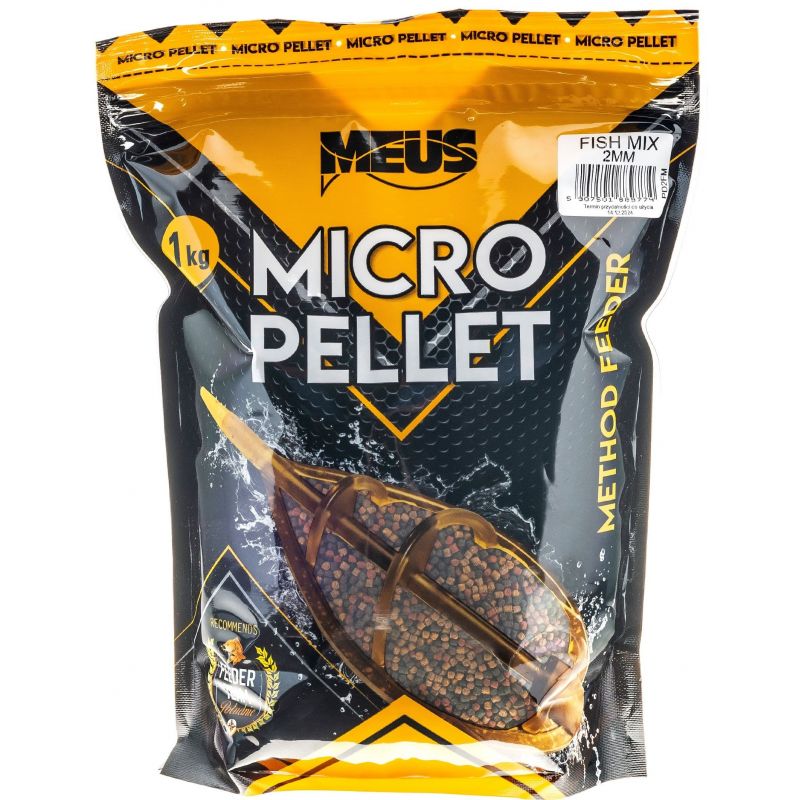PELLET MEUS GRANULAT DURUS 1kg 2mm FISH MIX