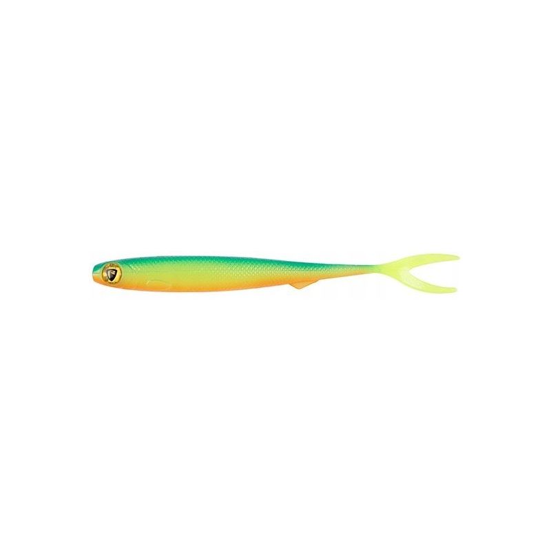 GUMA FOX RAGE SLICK FINESSE 16cm UV BLUE BACK CHAR