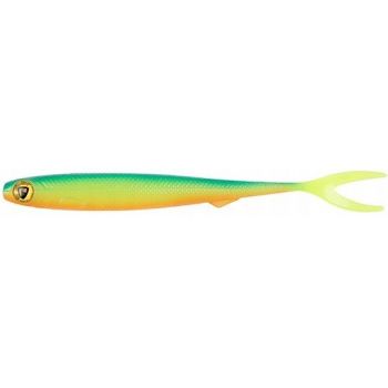GUMA FOX RAGE SLICK FINESSE 11cm UV BLUE BACK CHAR
