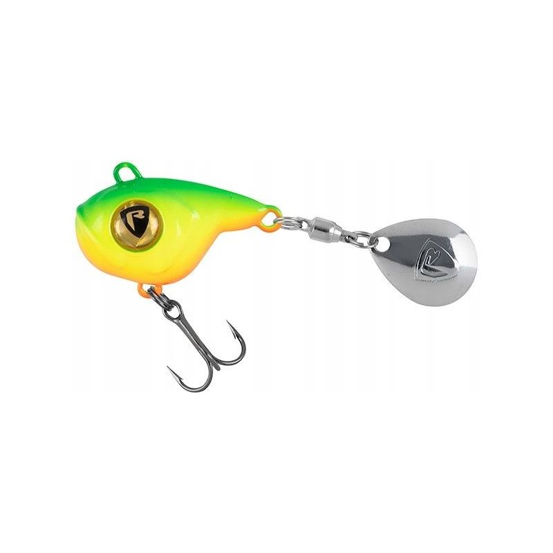 WIRUJĄCY OGONEK FOX RAGE BIG EYE 7cm 20g FIRETIGER