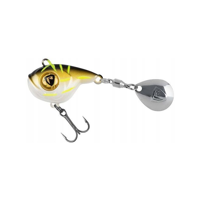 WIRUJĄCY OGONEK FOX RAGE BIG EYE 7cm 20g BLACK GOL