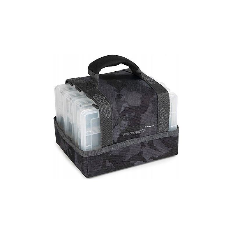 TORBA FOX RAGE Z PUDEŁKAMI VOYAGER CAMO STACK