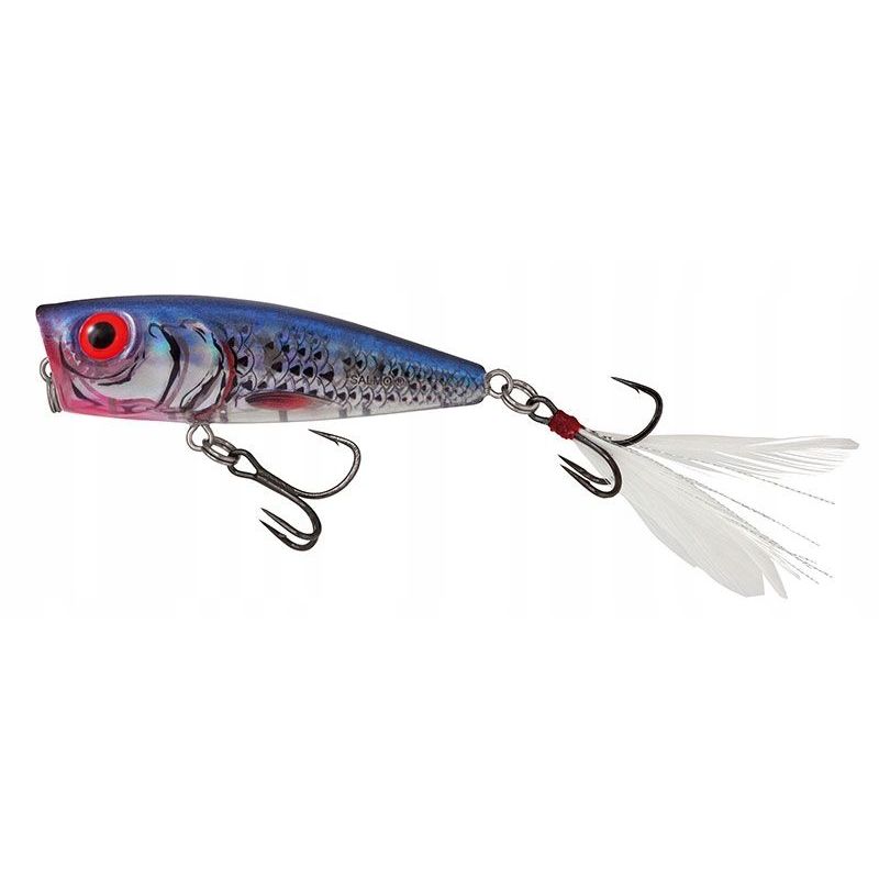 WOBLER SALMO RA7F RATTLIN POP 7cm 12g CLEAR BLUE