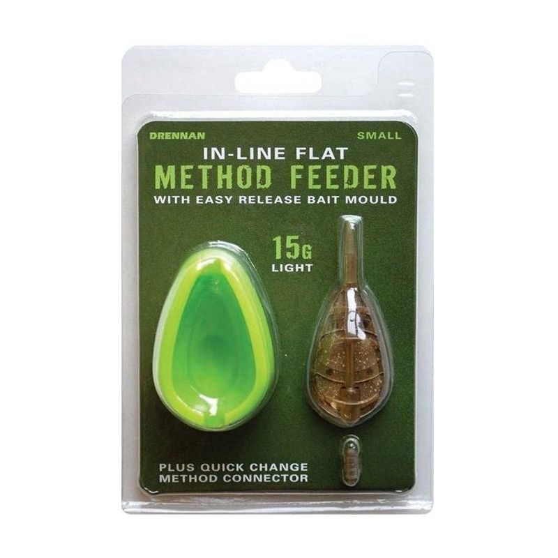 ZESTAW DRENNAN FLAT METHOD FEEDER SMALL KOSZYK 15g