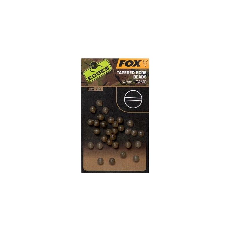 KORALIKI FOX CAMO TAPERED BORE BEAD 4mm