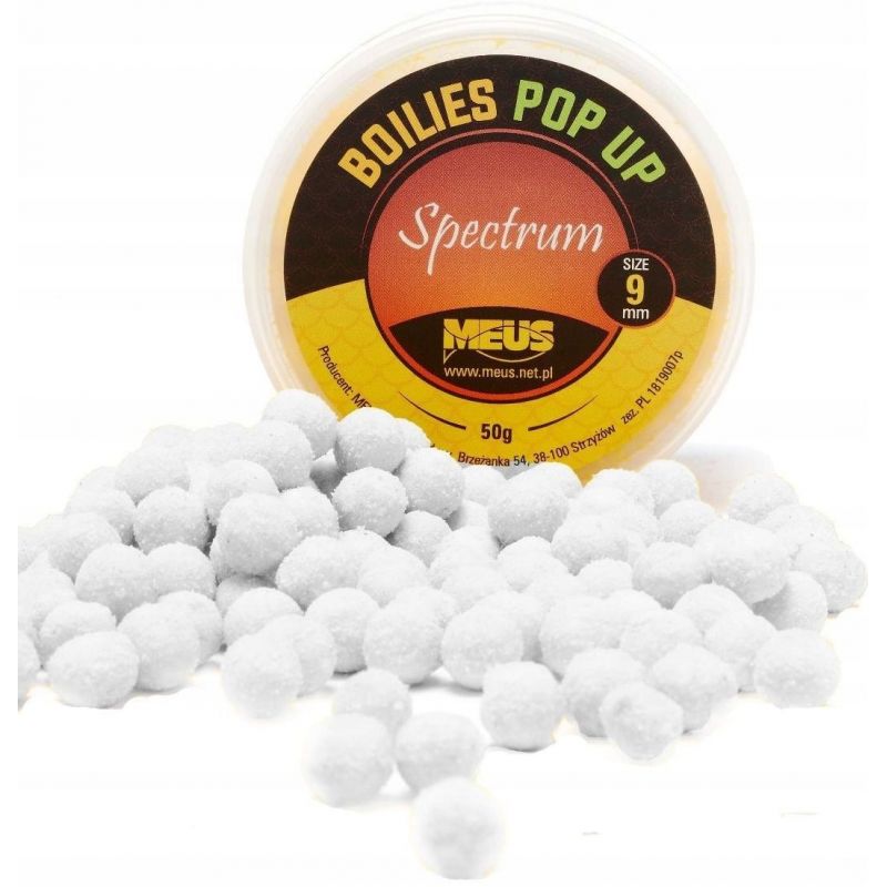 KULKI MEUS POP UP SPECTRUM 12mm 50g SKISŁE MASŁO