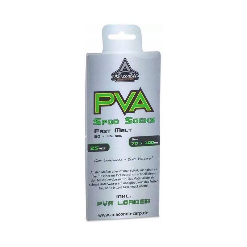 WOREK ANACONDA PVA FAST MELT SPOD SOCK 70X200mm