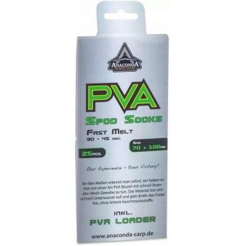WOREK ANACONDA PVA FAST MELT SPOD SOCK 70X100mm