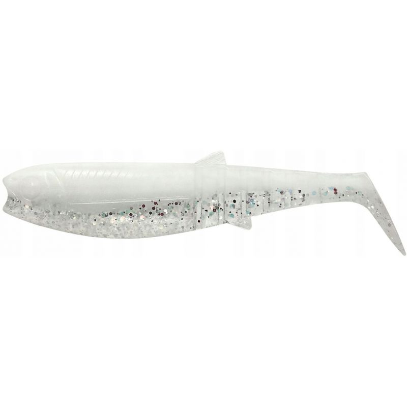 GUMA SAVAGE GEAR CANNIBAL SHAD 12,5cm 20g WHITE FL