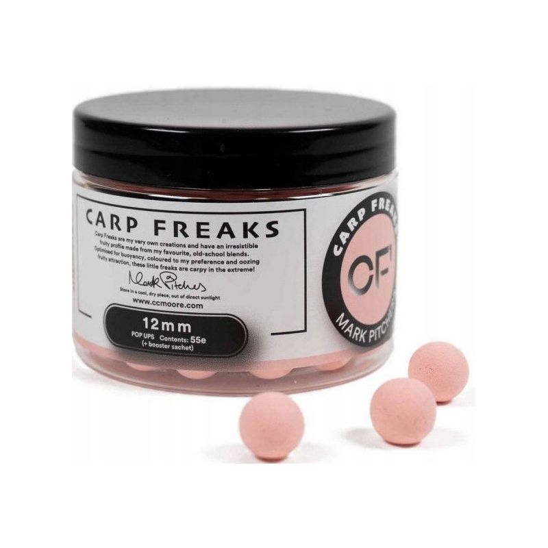 KULKI CC MOORE CARP FREAKS POP UPS PINK 12mm