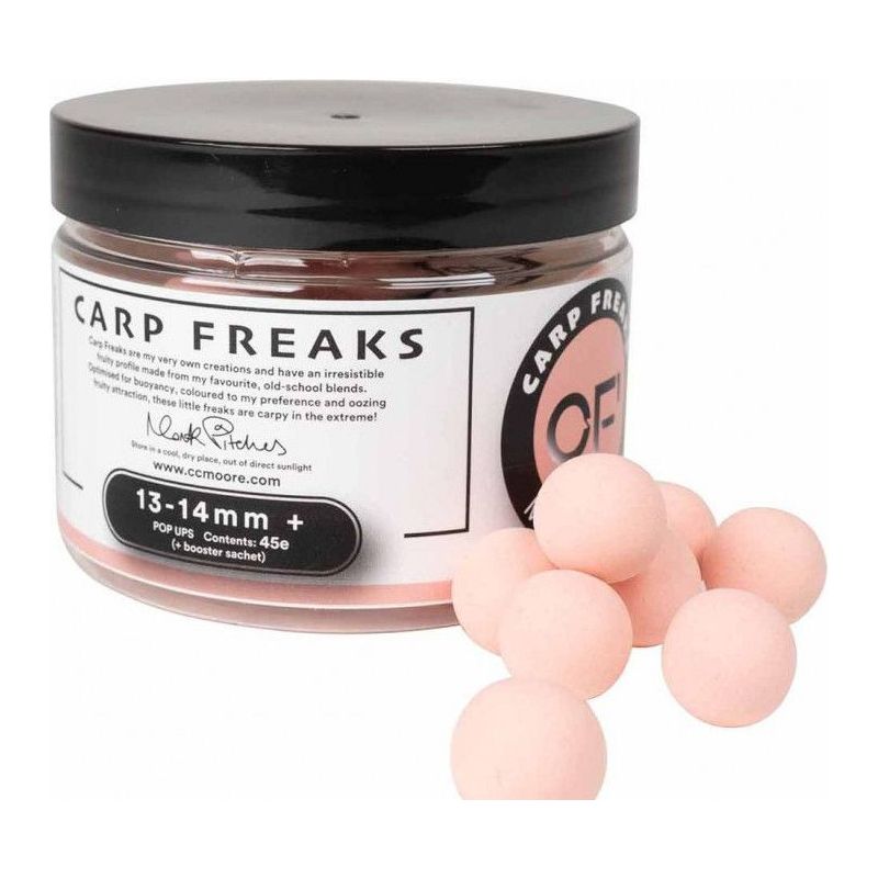 KULKI CC MOORE CARP FREAKS POP UPS PINK 13-14mm