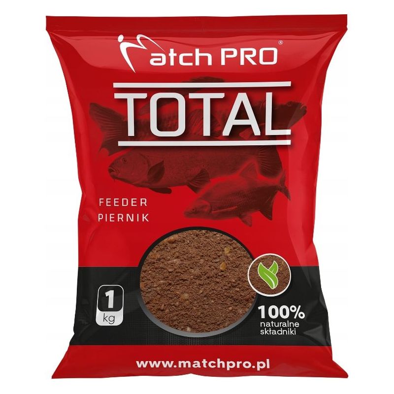 ZANĘTA MATCH PRO TOTAL 1kg FEEDER PIERNIK