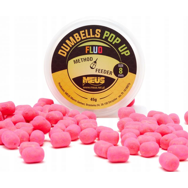 DUMBELLS MEUS FLUO POP UP 8mm 45g TRUSKAWKA