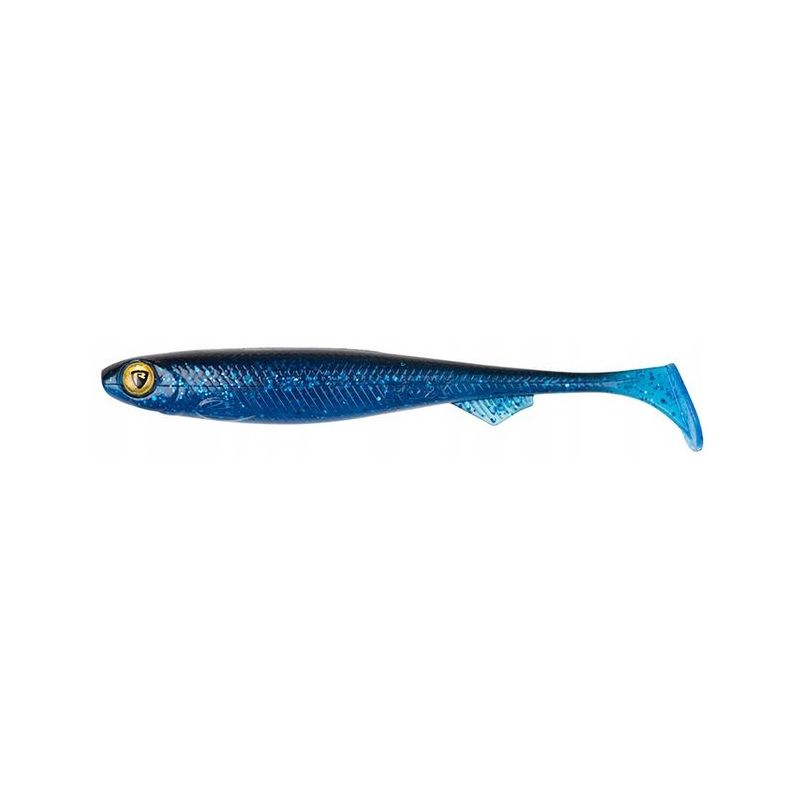 GUMA FOX RAGE SLICK SHAD ULTRA UV 11cm BLUE FLASH