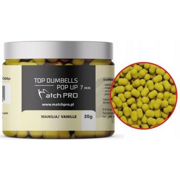 DUMBELLS MATCH PRO TOP POP UP WANILIA 7mm 20g