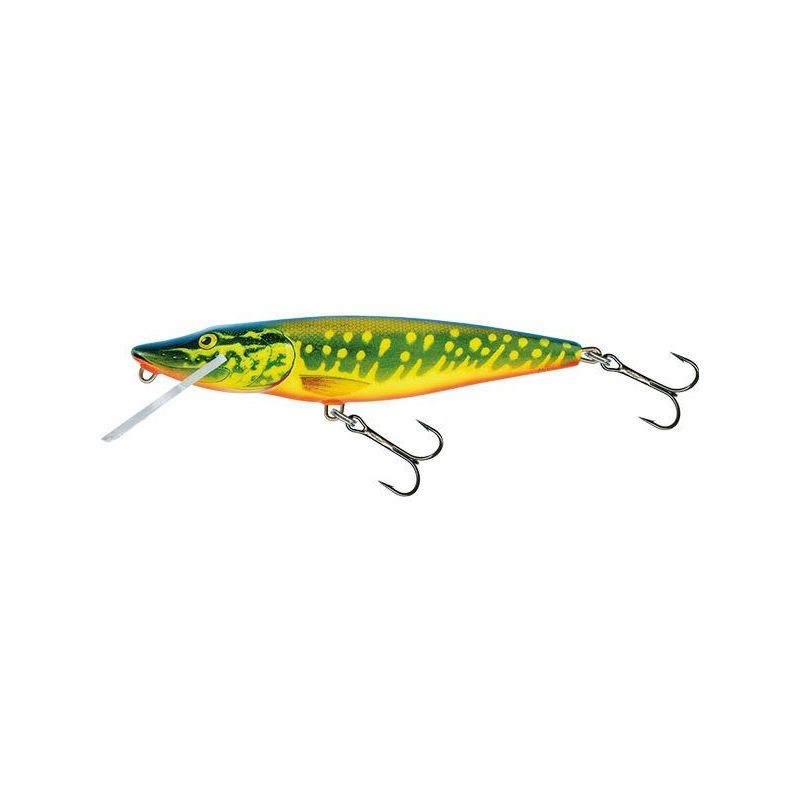WOBLER SALMO PE11F PIKE HOT 11cm 15g PŁYWAJĄCY