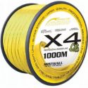 PLECIONKA MISTRALL FLUO SHIRO X4 1000m 0,17mm