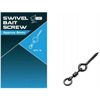 WKRĘT NASH Z KRĘTLIKIM BAIT SCREW 8mm