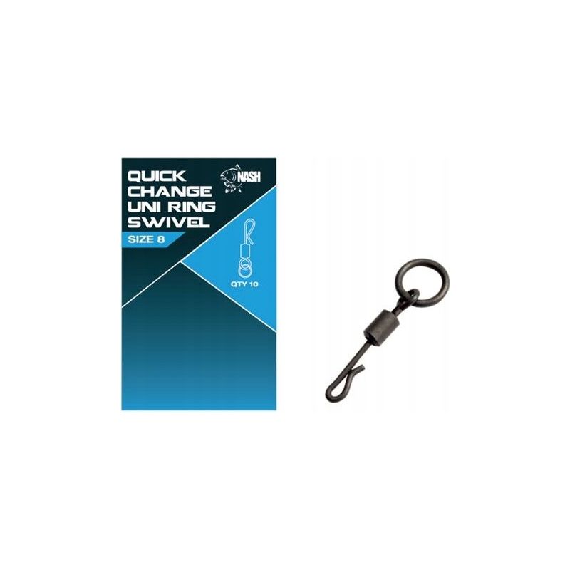 KRĘTLIK NASH QUICK CHANGE RING SWIVEL  8