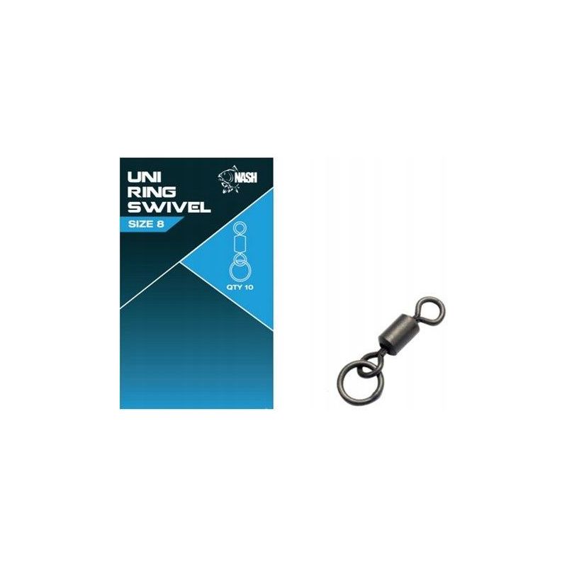 KRĘTLIK NASH RING SWIVEL  8 10szt