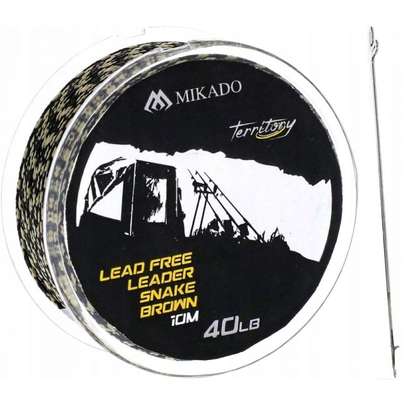 MATERIAŁ PRZYPONOWY MIKADO LEADFREE 10m 40LB CAMO