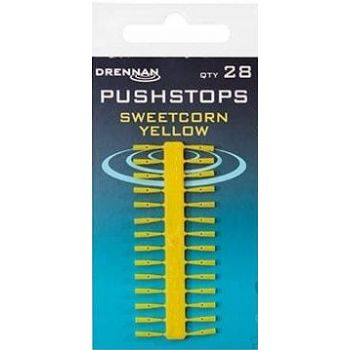 STOPERY DRENNAN PUSHSTOP SWEETCORN YELLOW 28szt